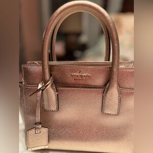 Kate Spade Shimmering Copper/Gold  Handbag